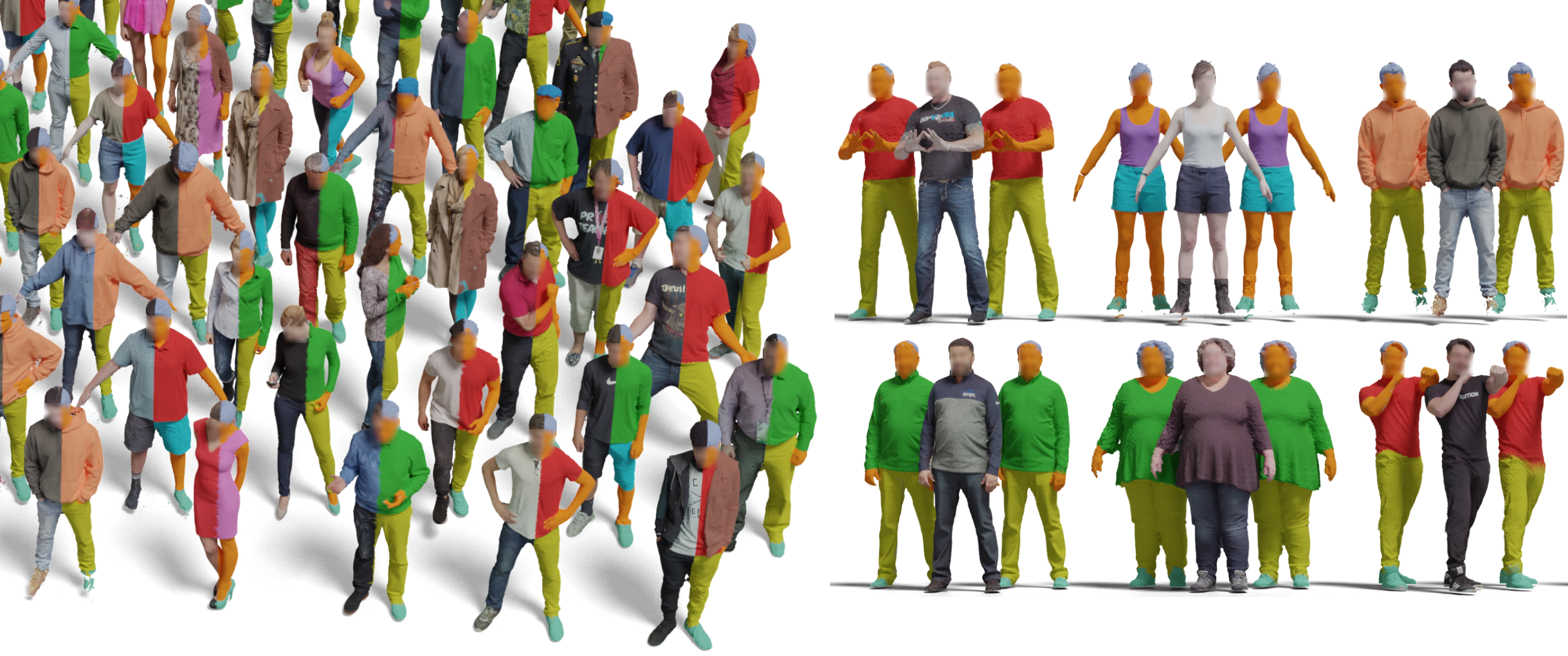 CloSe: A 3D Clothing Segmentation Dataset and Model