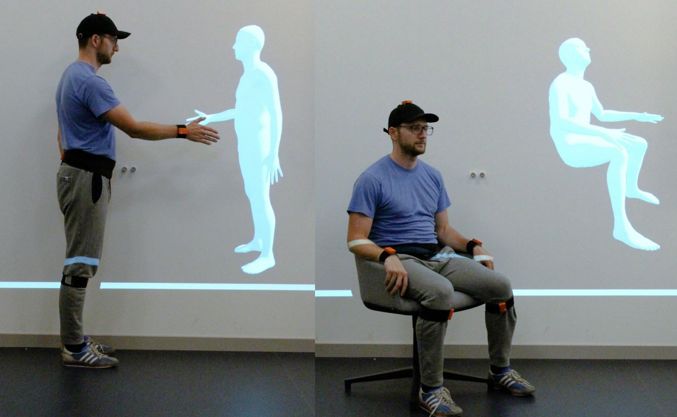 Deep Inertial Poser Learning to Reconstruct Human Pose from SparseInertial Measurements in Real Time